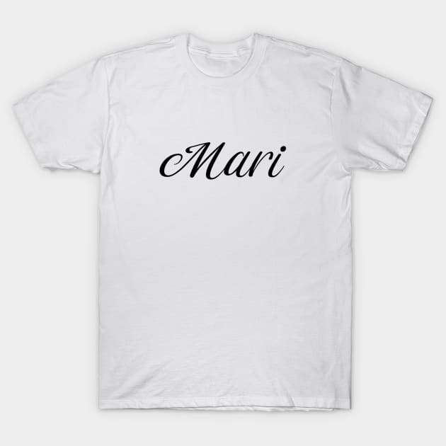 Name Mari T-Shirt by gulden